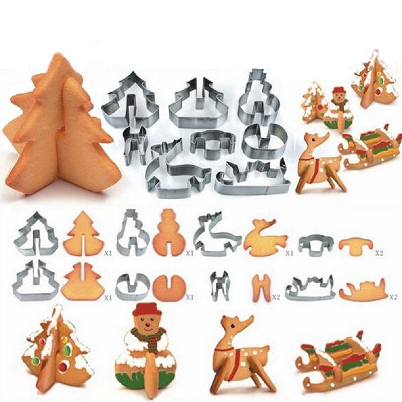 Cookie Cutters 8 pcs Set