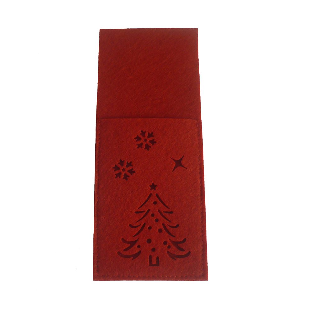 Christmas Cloth Cutlery Bags Set