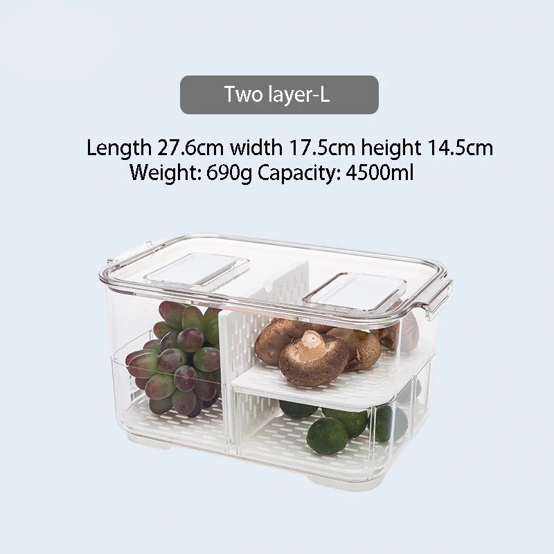 Refrigerator Food Storage Containers with Lids