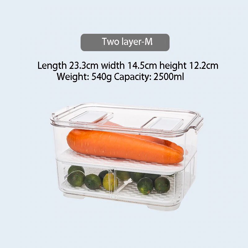 Refrigerator Food Storage Containers with Lids