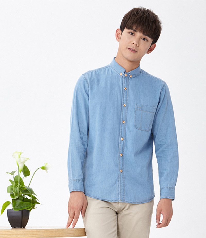 Men's Winter Jeans Shirt