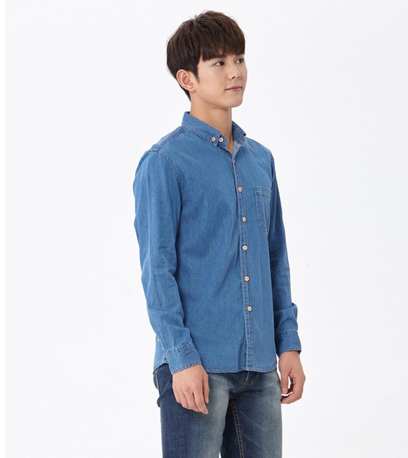 Men's Winter Jeans Shirt