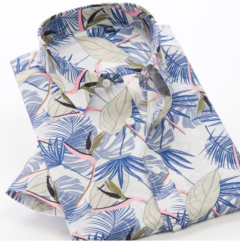 Men's Plus Size Hawaiian Style Shirt